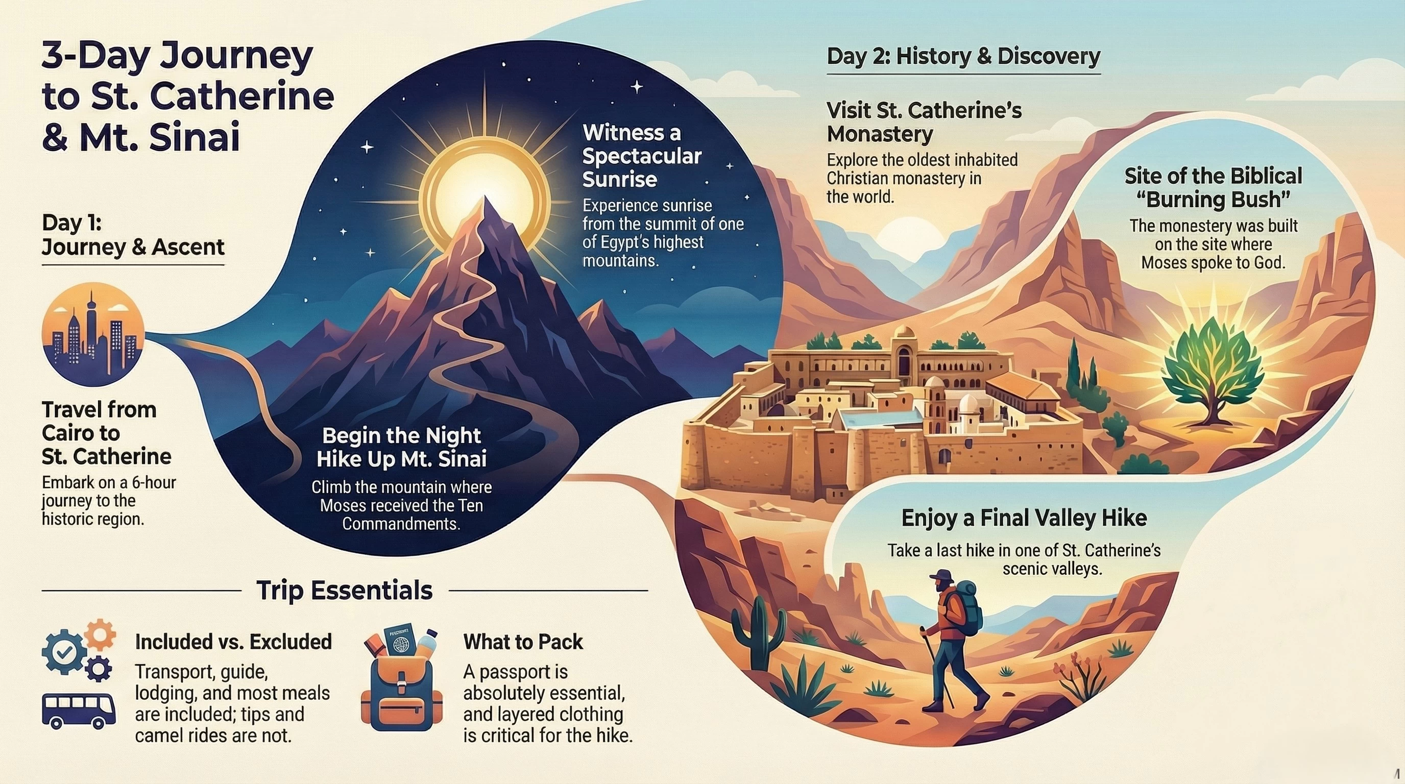 St. Catherine Monastery and Moses Mountain